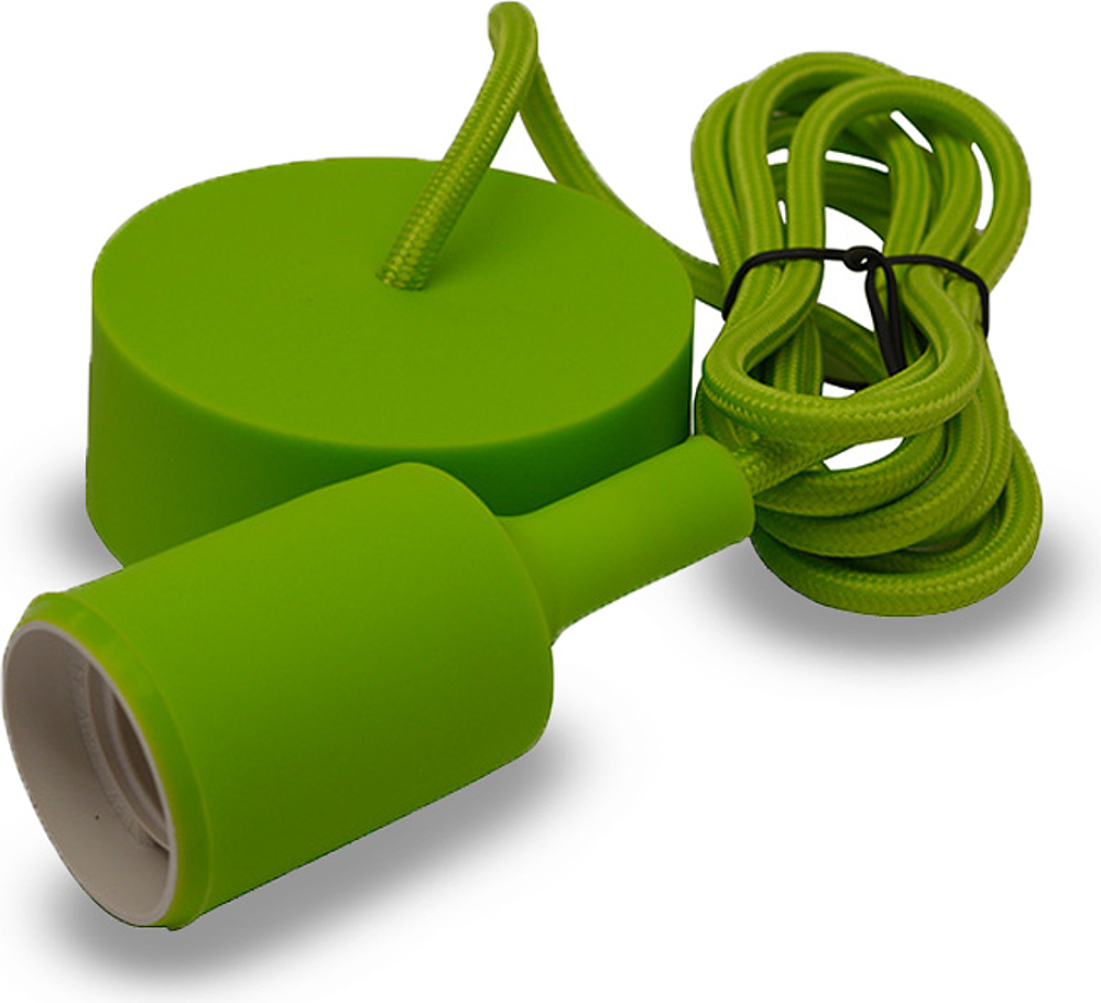 DOUILL E27 SILI + CABL 2M VERT